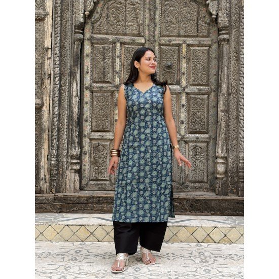 BLACK COTTON FARSI BOTTOM