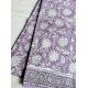 LAVENDER FLORAL COTTON SUIT SET LAVENDER FLORAL COTTON SUIT SET