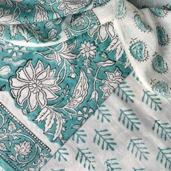 LIGHT FEROZI FLORAL COTTON SUIT SET