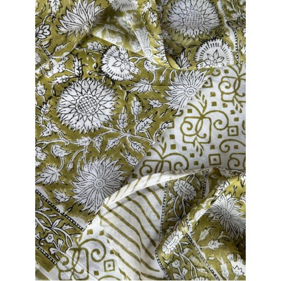 MEHNDI FLORAL COTTON SUIT SET MEHNDI FLORAL COTTON SUIT SET