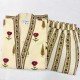 OFF WHITE FLOWER BOOTA SUIT SET