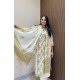 WHITE FLORAL COTTON SUIT SET 