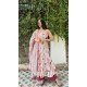 OFF WHITE PURPLE UMBRELLA GHER KURTI