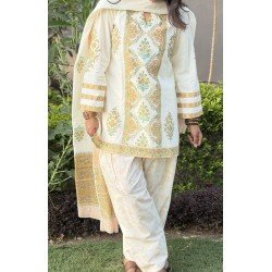 YELLOW WHITE FARSI SET 