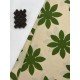 GREEN FLOWER HANDBLOCK CO-ORD SET