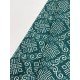 TEAL BANDHANI MOTIF LONG STRAIGHT KURTI