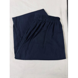 DARK NAVY COTTON PANTS