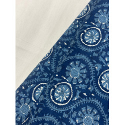 INDIGO KURTA BOTTOM SET