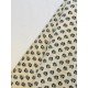 BLUE LITTLE FLORAL MOTIF SHORT A LINE TOP BLUE LITTLE FLORAL MOTIF SHORT A LINE TOP