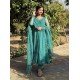 SEA GREEN CHIFFON BANDHEJ ANARKALI SEA GREEN CHIFFON BANDHEJ ANARKALI