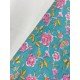 LIGHT BLUE FLORALS  A LINE KURTI