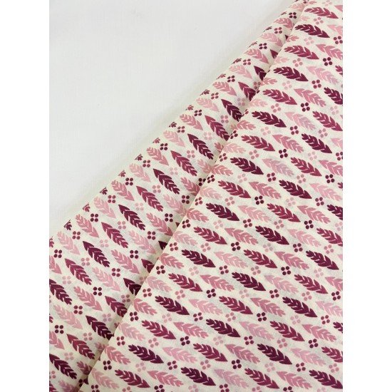 PINK MOTIFS KURTA BOTTOM SET