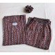 BLUE MAROON STRIPES KURTA BOTTOM SET BLUE MAROON STRIPES KURTA BOTTOM SET
