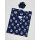 INDIGO LITTLE MOTIFS LONG STRAIGHT KURTI INDIGO LITTLE MOTIFS LONG STRAIGHT KURTI