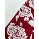 RED ROSE MOTIFS SUPER SHORT STRAIGHT KURTI RED ROSE MOTIFS SUPER SHORT STRAIGHT KURTI