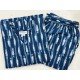 INDIGO MOTIFS KURTA BOTTOM SET INDIGO MOTIFS KURTA BOTTOM SET