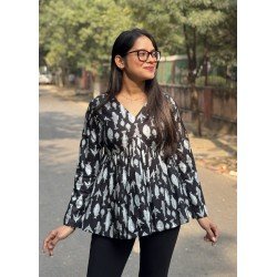 INDIGO LITTLE MOTIFS CLAIRE TOP