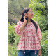 PINK FLORAL  MOTIFS KNOTS TOP