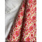 PINK FLORAL LONG STRAIGHT KURTI