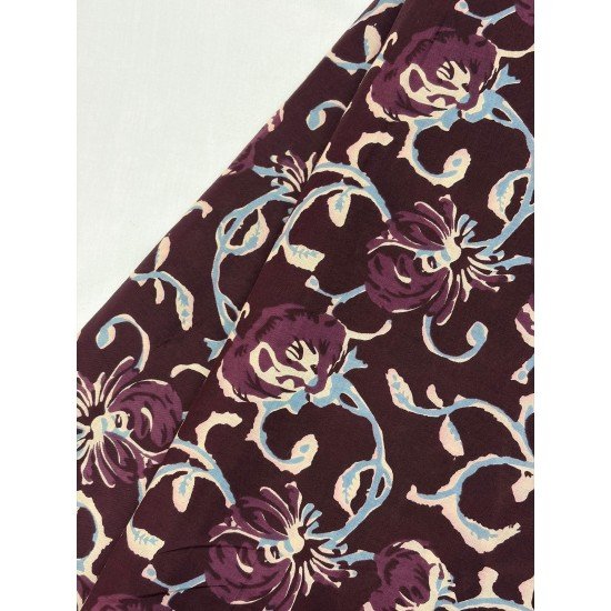 DARK PURPLE BLUE MOTIF NIGHT SET